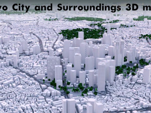 Tokyo City 3D Model