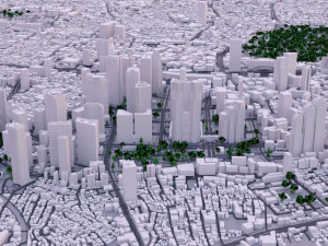 Tokyo City 3D Model