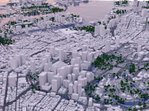 Tokyo City 3D Model
