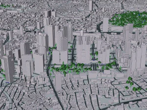 Tokyo City 3D Model