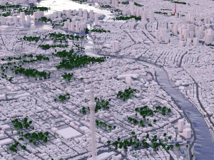 Tokyo City 3D Model