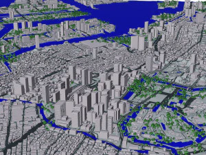 Tokyo City 3D Model