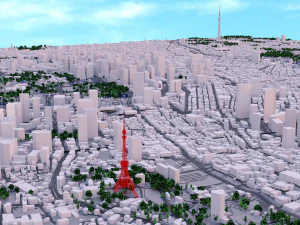 Tokyo City 3D Model