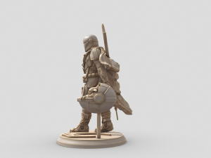 The Mandalorian Starwars 3D 打印模型