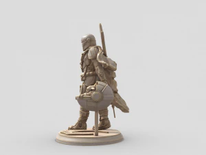 The Mandalorian Starwars 3D Print Model