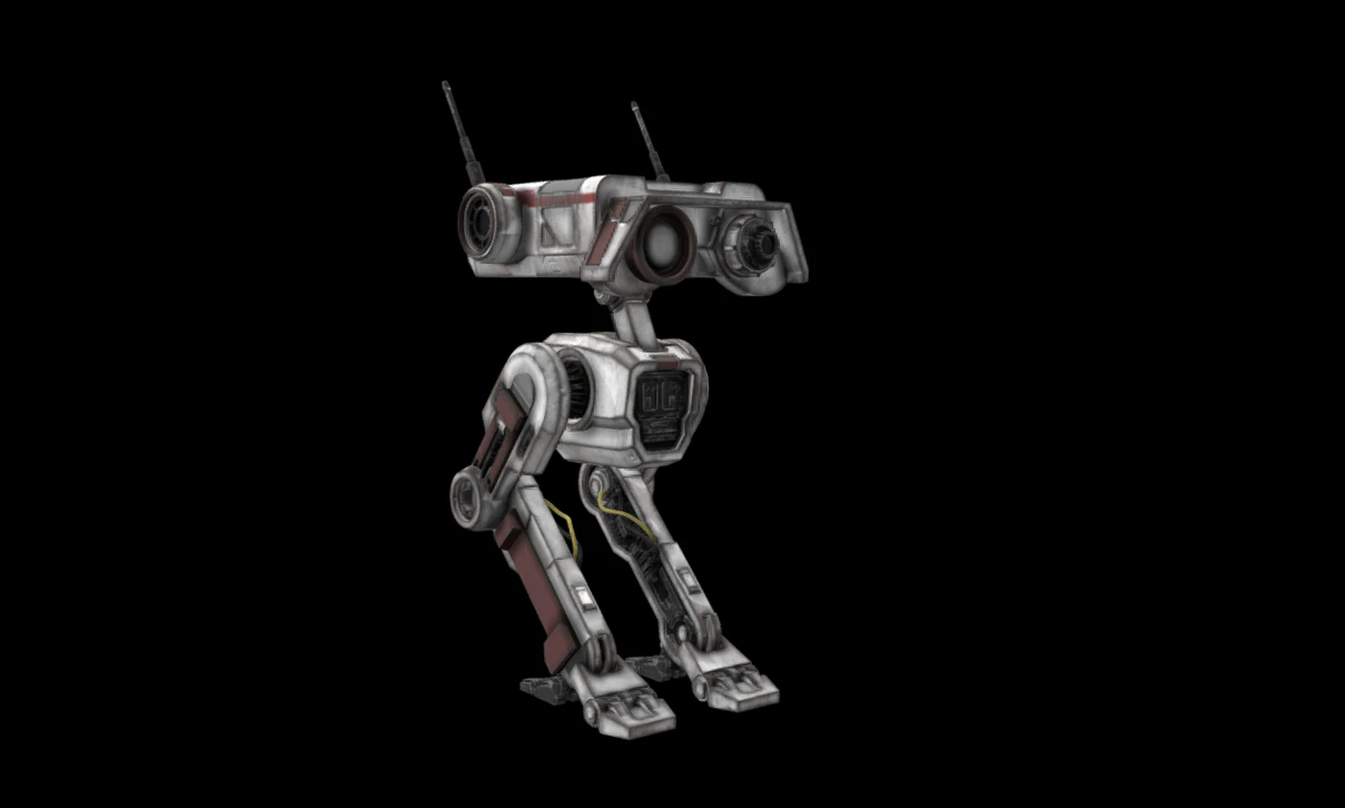 BD-1 StarWars Fallen Order Droid 3D Print Model .c4d .max .obj .3ds .fbx .stl .blend 