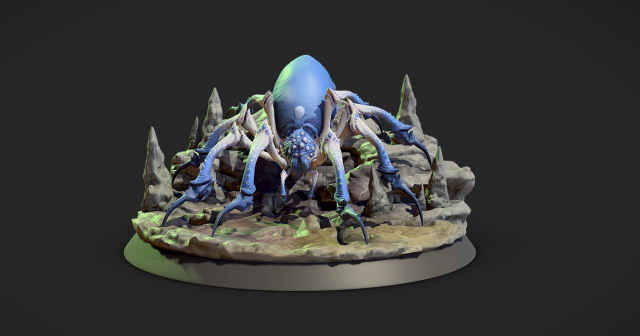 Phase Spiders - 3D Printable 3D Print Model .c4d .max .obj .3ds .fbx .stl .blend 