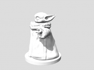 Yoda StarWars 3D Print Model