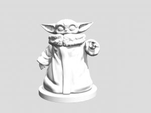 Yoda StarWars 3D Print Model