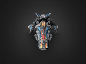 SF Light-Fighter X6 3D Modell