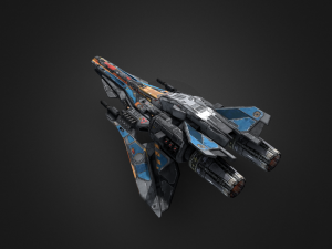 SF Light- Fighter X6 3D 모델