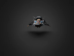 SF Light- Fighter X6 3D Model
