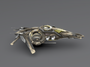 Drone V2 Sci Fi Modelo 3D