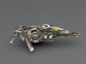 Drone V2 Sci Fi 3D Model