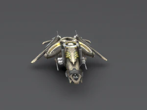Drone V2 Sci Fi 3D Model