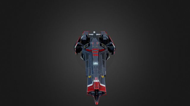 Battlecruiser Modello 3D .c4d .max .obj .3ds .fbx .stl .blend 