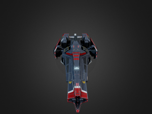 Battlecruiser 3D Model