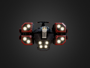 Battlecruiser Modello 3D