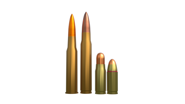 Bullets 3D 모델 .c4d .max .obj .3ds .fbx .stl .blend 