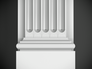 150 pilasters collection kitbash Modelo 3D