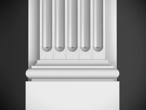 150 pilasters collection kitbash 3D Model