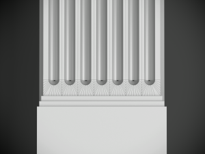 150 pilasters collection kitbash Modelo 3D