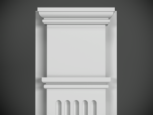 150 pilasters collection kitbash Modelo 3D