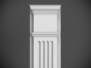 150 pilasters collection kitbash Modelo 3D
