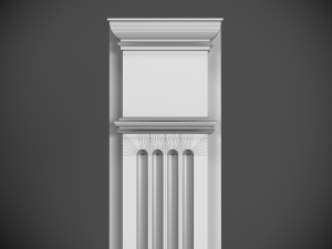 150 pilasters collection kitbash Modelo 3D