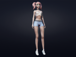 Stylized 3D character Modelo 3D