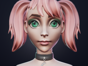 Stylized 3D character Modelo 3D