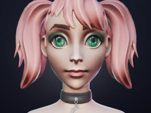 Stylized 3D character 3D Model