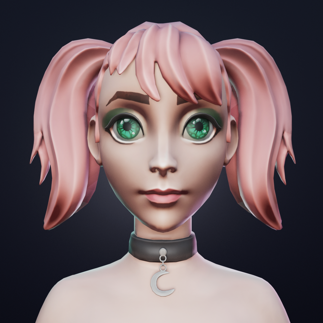 Stylized Cyberpunk 3D Animated Character in Characters - UE Marketplace