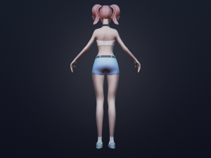Stylized 3D character Modelo 3D