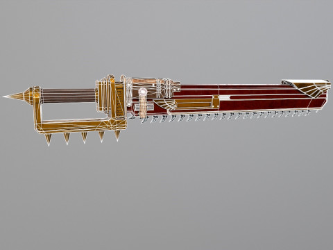 ChainBlade 3D Model