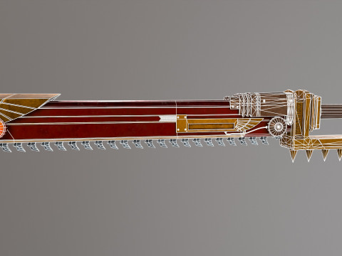 ChainBlade 3D Model