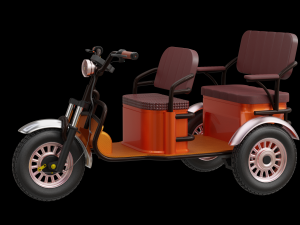 3D Electronic Auto-Rickshaw 3D Model