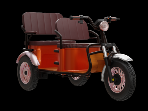 3D Electronic Auto-Rickshaw 3D Model