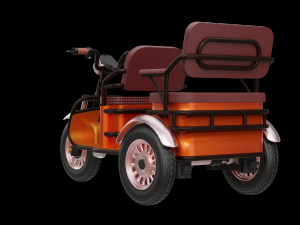 3D Electronic Auto-Rickshaw 3D Model