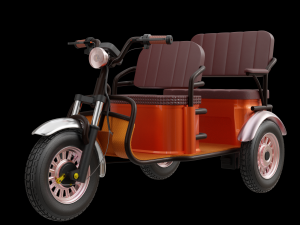 3D Electronic Auto-Rickshaw 3D Model