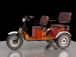 3D Electronic Auto-Rickshaw 3D Model