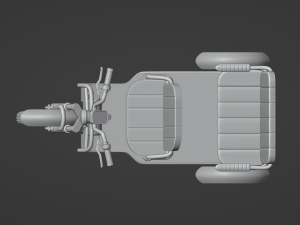 3D Electronic Auto-Rickshaw 3D Model