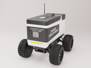 Food Delivery Robot Modelo 3D