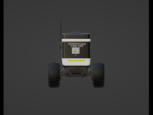 Food Delivery Robot Modelo 3D