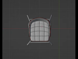 Eichholtz Kinley furniture chair 3D Model