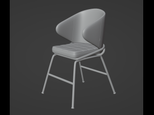 Eichholtz Kinley furniture chair Model 3D