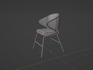 Eichholtz Kinley furniture chair Model 3D