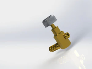 Model katup gas Kompor 3D Model 3D