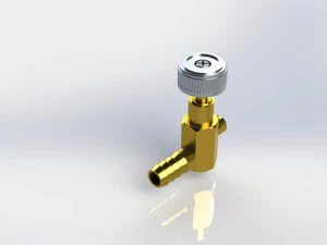 3D Stove gas valve model 3D Model