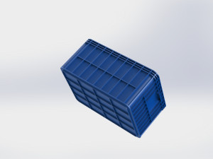 Goods Container Model 3D